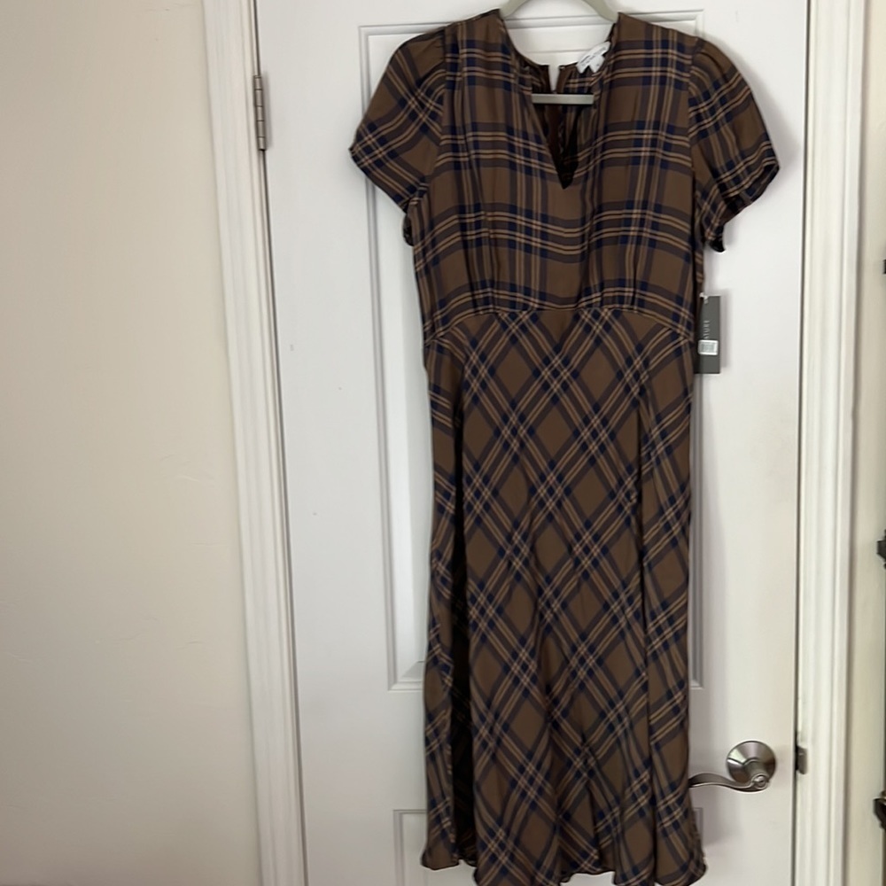 Empire midi shift Nordstrom Signature dress NEW with tags - Picture 7 of 7